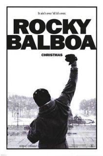 Rocky Balboa Double Sided Orig Movie Poster 27x40
