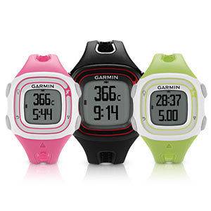Garmin Forerunner 10 GPS Connect Fitness Watch Receiver Black Pink 