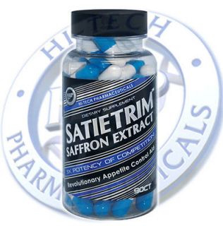 HiTech Satietrim Saffron Extract 90ct Appetite Suppressant Dr. Oz Show 