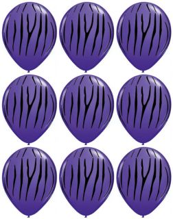 purple zebra party supplies in Party Supplies