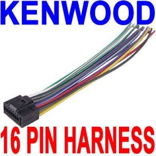 Newly listed KENWOOD WIRE WIRING HARNESS 16 PIN CD RADIO STEREO