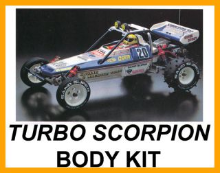 Kyosho Turbo Scorpion Body Wing Plus Decal Combo SC