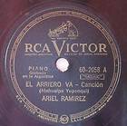 ARIEL RAMIREZ 78” EL ARRIERO VA (CANCION)   RCA 602058