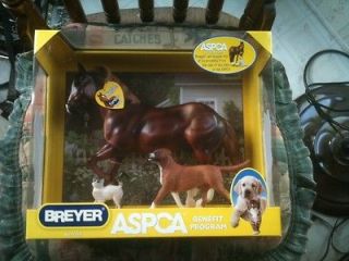 BREYER ASPCA Benefit Program #1459 set dog cat horse animal rescue