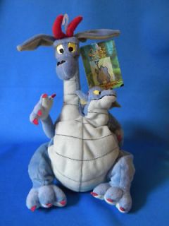 Quest for Camelot Plush DEVON Cornwall DRAGON & Baby Official Movie 