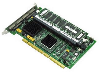   PERC 4/DC Dual SCSI U320 RAID PCI X Controller Card 128MB BBU Battery