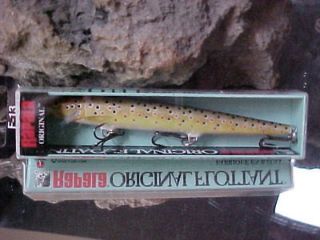 Rapala Orginal Floating F   13 Color Brown Trout  Bass/Walleye/​Pike 