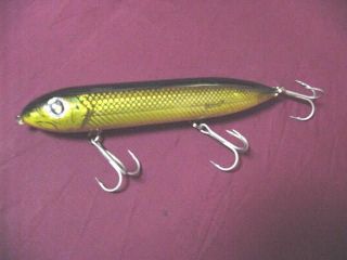   SUPER SPOOK BLACK YELLOW ORANGE BELLY UNFISHED FISHING LURES LURE