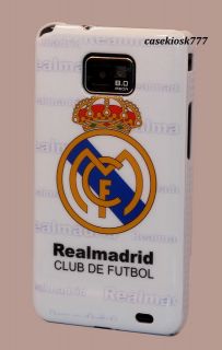 real madrid football soccer club case samsung i9100 galaxy S2 sii s 2 