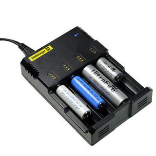   Intellicharge Universal Battery Charger 18650 CR123A 26650 AA AAA V2
