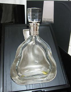 Richard Hennessy Cognac Baccarat Crystal Decanter Bottle With Box