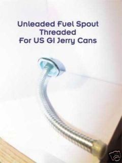 GI US 5 Gallon Jerry Gas Can Spout Surplus style M 38