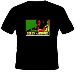Reggae Roots Music Hope Beres Hammond T Shirt