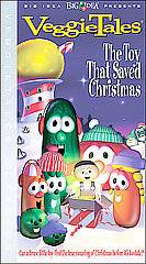VEGGIE TALES, THE TOY THAT SAVED CHRISTMAS ~ VHS ~ GWC