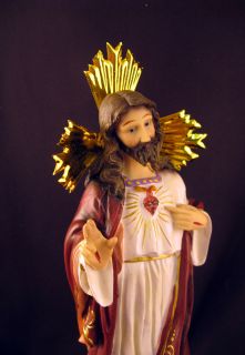 Sacred Heart of Jesus 15 Catholic Religious Statue Our Lord