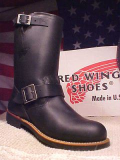 RED WING MEN SIZE 13 D MADE IN USA MOTORCYCLE HERITAGE Engineer NEW 