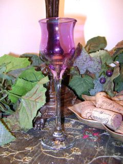   ROYAL LUSTRE PURPLE TRIO VOTIVE TEALIGHT CANDLE HOLDER REPLACEMENT HTF