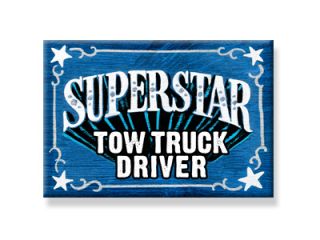 TOW TRUCK DRIVER OCCUPATION MAGNET Wreck Accident Repo