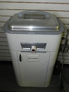 Vintage Westinghouse Roaster Oven with Stand Rack Time Temp Chart 