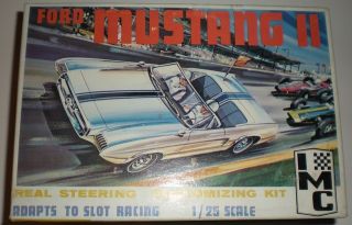 IMC Ford Mustang II Plastic Model Car Kit Scale 1/25 #102