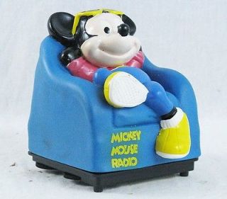 Vintage Radio Shack Mickey Mouse 12 910 AM Novelty Transistor Radio