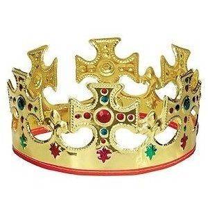   Novelty King / Queen Crown Party Costume Hat  Great for Halloween