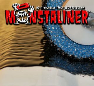 MONSTALINER™ D.I.Y. Roll On Bed Liner 2 GAL KIT (Black)