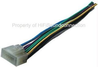   BHALP16 16 PIN REPLACEMENT WIRE HARNESS CAR AUDIO CD  PLAYER WHITE