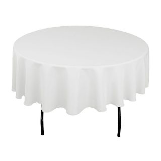   in. Round Polyester Tablecloth High Quality for Wedding or Restaurant