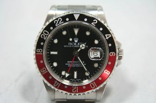 ROLEX GMT MASTER II # 16710 A SERIAL # BOX PAPERS COMPLETE NEW COND