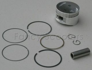 Piston with Rings, Pin and G ring (Dia=57mm, Height=39mm) for 150cc 
