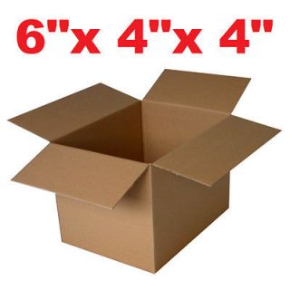 10 6x4x4 Cardboard Packing Mailing Moving Shipping Boxes Corrugated 