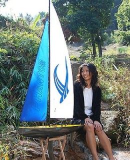 NEW HUGE Phantom Racing Sailboat Professional Boat RC ARTR Sail