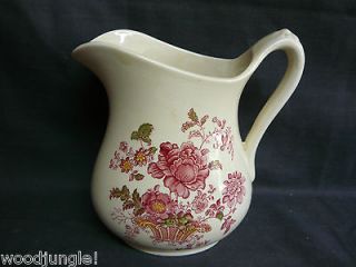 Antique ROYAL CROWNFORD CHARLOTTE STAFFORDSHIRE PITCHER ENGLAND 