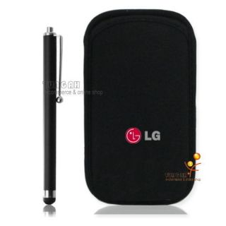   Case Pouch + Touch Pen For LG Optimus Net P699 P690 EGO T500 (64x 123