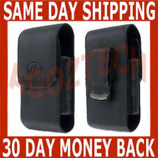   Leather Belt Clip Case Pouch Cover for ATT Samsung RUGBY 2 II SGH A847