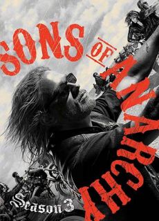 Sons of Anarchy Season Three DVD, 2011, 4 Disc Set