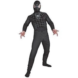 The Amazing Spider Man 3 Black Adult Costume Size: 42 46 Standard 