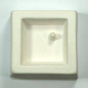 Holey Square Jewelry Cab Glass Frit Fusing Casting Kiln Mold