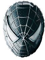 Spiderman 3 Black Venom Mask Shape 27 Mylar Foil Balloon Party Super 
