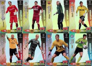 Panini Champions League 11/12 Choose the Goal Stopper you need   Mint