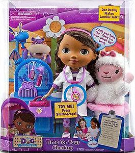 Newly listed Disneys DOC MCSTUFFINS & lambie doll,Time for Your Check 