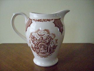Heavy Cream Pitcher by Alfred Meakin   Staffordshire England