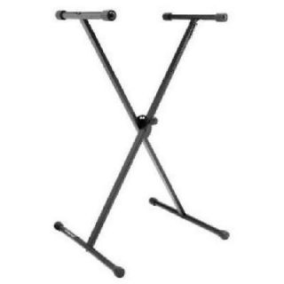 NEW ON STAGE MUS KS7190 CLASSIC SINGLE X KEYBOARD STAND