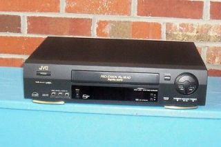 JVC 4 Head HQ Hi Fi VHS VCR Plus Model HR VP683U, No Remote