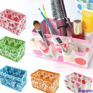 New Beauty Multifunction Folding Makeup Cosmetics Storage Box 