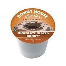 Chocolate Glazed Donut Shop Coffee K Cups, Keurig 6 K Cups  