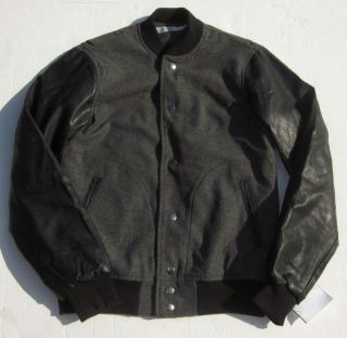   Grey Micah Cohen Mens Wool Blend Mens Gray & Black Basic Jacket $268
