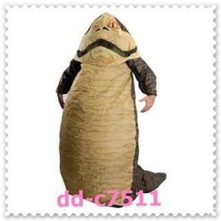 Star Wars Jabba The Hutt Inflatable Costume Halloween dress up party 