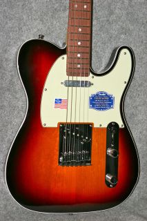   Fender USA American Deluxe Telecaster Tele Sunburst Rosewood Unplayed